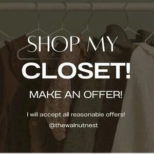 Shop My Closet - Make an Offer Listing